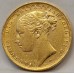 AUSTRALIA 1887 . ONE 1 SOVEREIGN . MELBOURNE . GOLD